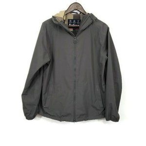 Barbour Gray Hooded Jacket